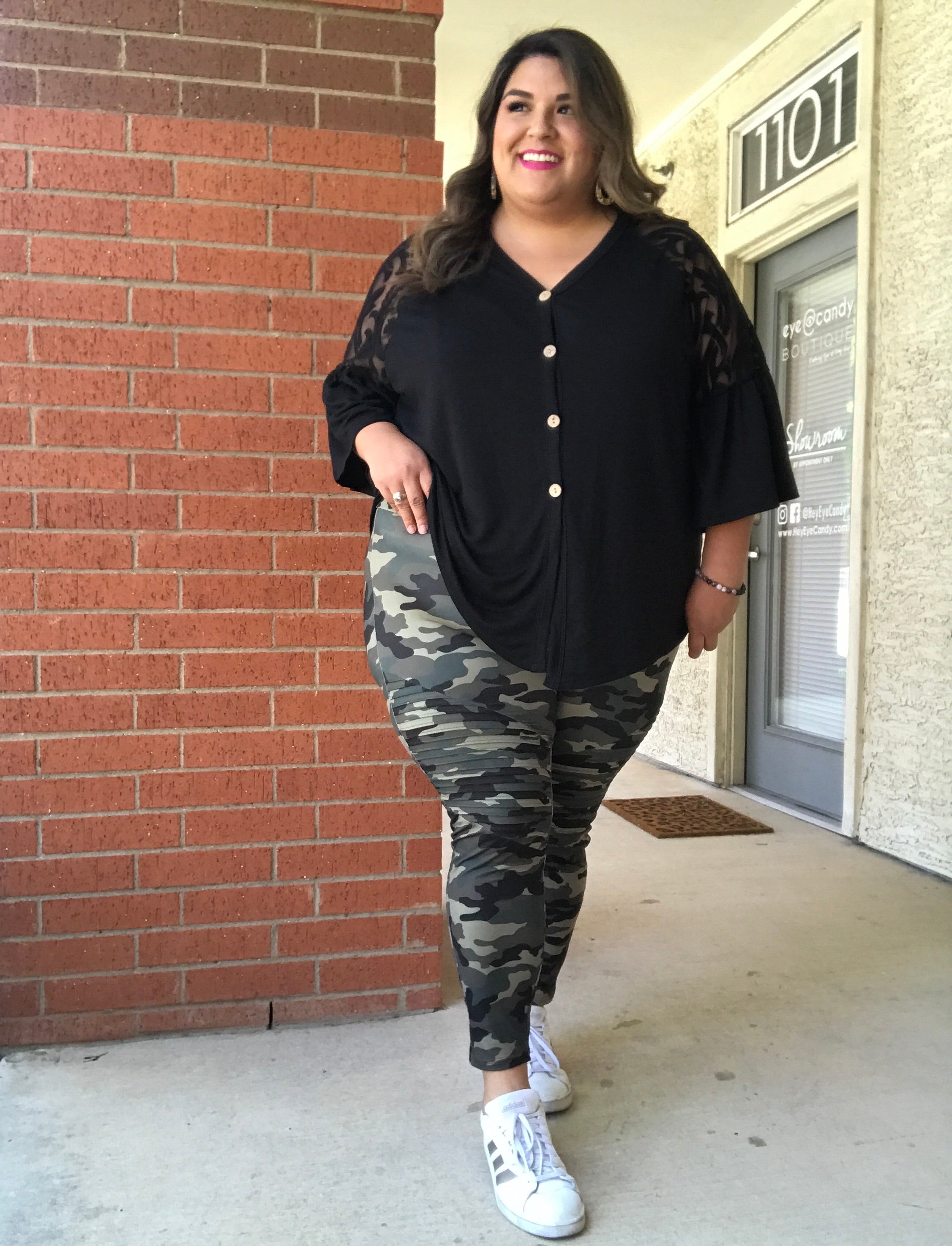 Hello Moto Yoga Pant - Camo STRAIGHT SIZES